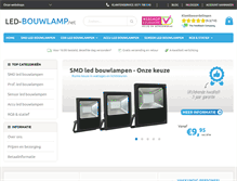 Tablet Screenshot of led-bouwlamp.net